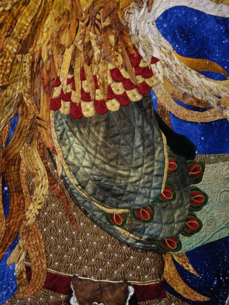 "Celtic Fox" by Kathy McNeil - Detail 2